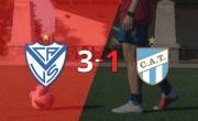 Vélez logró dar vuelta el marcador y vencer 3-1 a Atlético Tucumán
