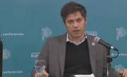 Axel Kicillof le pidió a la Legislatura aprobar un proyecto para refinanciar una deuda de la gestión de María Eugenia Vidal