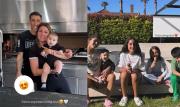 Leandro Paredes sorprendió a Ángel Di María con una visita familiar en Rosario