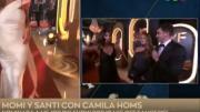 Momi Giardina protagonizó un divertido blooper en los Martín Fierro: “Casi me bajo toda la dentadura”
