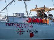 Una flotilla internacional y humanitaria se acerca peligrosamente a Gaza: el miércoles es el Día D