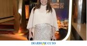 Lizy Tagliani lució un vestido del diseñador sanjuanino Ignacio Fiol en la entrega de los Martín Fierro