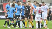 Gran polémica: el insólito gol que le anularon a Belgrano ante Barracas por el Torneo Clausura