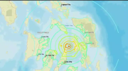 Un fuerte terremoto de casi 7 puntos sacudió a Filipinas y hay riesgo de tsunami