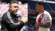 Con la sensible baja de Enzo Pérez, así sería la formación de River para enfrentar a Racing