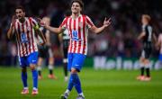 Con doblete de Julián Álvarez, Atlético Madrid goleó 5 a 1 al Eintracht Frankfurt en la Champions