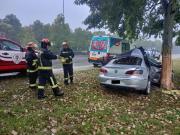 Tragedia en Tafí Viejo: un automóvil se estrelló contra un árbol y murió una persona