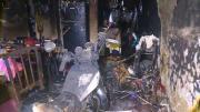 Por el incendio de un monoblock cuatro personas quedaron internadas con intoxicación