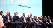 Con Uñac, Máximo Kirchner y un mensaje de CFK, el peronismo federal y el cristinismo lanzaron la agrupación “Primero la Patria”