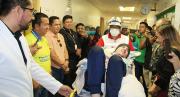 Milagro en Ecuador: Venezolano recibió el alta médica tras estar 1.245 días hospitalizado, le dieron una puñalada durante un asalto