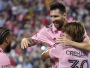 El ex compañero de Messi que la rompió con un hat-trick en su debut en el Mundial Sub 20