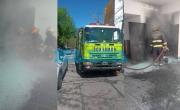 Incendio en un tablero eléctrico generó susto en un edificio de La Plata