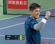 Báez debutó con triunfo en Shanghái y lidera la ilusión argentina en la gira asiática