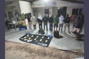 Cayeron seis narcos en Urutaú con más de 12 kilos de cocaína escondidos en un auto