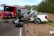 Tragedia: un hombre murió en un choque en la Ruta Provincial 30