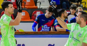 Con un hat trick del sanjuanino Pablo Álvarez, Barcelona aplastó a Mendoza en el arranque del Mundial de Clubes