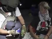 Así detenían a Greta Thunberg, luego de que Israel frenó el barco en el que viajaba con destino a Gaza