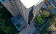 Cayó parte de un edificio en Nueva York: aún no se informó si hubo víctimas