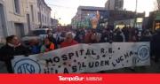 Movilización por la suspensión de los trabajadores de la Salud