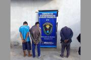 Allanamientos en Huaico Hondo: detienen a tres sospechosos por robo calificado