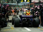 Franco Colapinto vuelve a Singapur: la magistral maniobra que impresionó a todos y el error de box que anticipó su futuro en Alpine