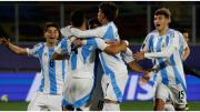 Argentina goleó 4-1 a Australia y aseguró su pasaje a los octavos de final del Mundial Sub 20