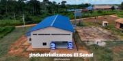 Construcción de la Procesadora de Derivados de Plátano en El Sena supera el 86% de avance
