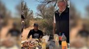 Polémica con José Luis Ramón porque en un video de su campaña aparecen quirquinchos muertos
