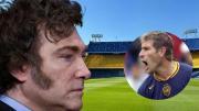 La emoción de Javier Milei al recordar su fanatismo por Martín Palermo y Boca