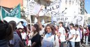 Docentes de la UNLP se movilizan al Congreso en rechazo al veto de la Ley de Financiamiento Universitario