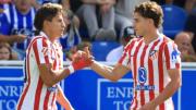Julián Álvarez y Giuliano Simeone brillaron con goles y asistencias en un arrollador triunfo del Atlético de Madrid