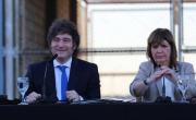 A metros de Espert, Milei hizo campaña con la mano dura: Necesitamos tolerancia cero