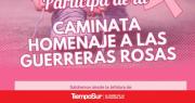 Realizarán una caminata en homenaje a las Guerreras Rosas del Viento