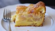 Receta: cómo hacer una torta haragana de manzana de manera sencilla