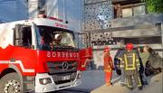 Una quema de basura alertó a los vecinos de San Martín y Santa Fe y desplegó a los bomberos