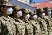Reportan 11 casos de Covid-19 en conscriptos del Regimiento Camacho de Oruro