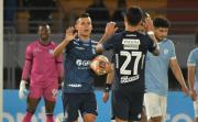 Aurora, jugando con 10 hombres, sucumbe ante Blooming