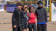 La olímpica Ana Gallay brindó una charla abierta de beach volley en Mar del Plata