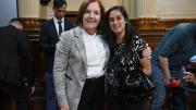 Romina 'Pepa' Gómez recibió el premio Dr. Favaloro en el Senado