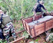 Hallan un carretón abandonado con más de 400 paquetes de clorhidrato de cocaína