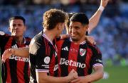 Con un gol de Maxi Salas, River le ganó a Racing y pasó a semifinales de la Copa Argentina