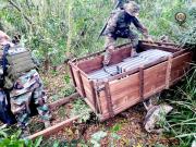 Hallan un carretón abandonado en Beni con más de 400 paquetes de clorhidrato de cocaína