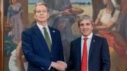 Caputo intenta cerrar las negociaciones con Estados Unidos