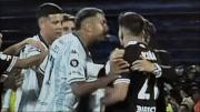 El fuerte gesto que desató la polémica con Marcos Acuña en el partido de River con Racing por la Copa Argentina