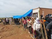 Encapuchados armados toman predio agrícola en Montero y retienen a un trabajador