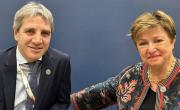 Georgieva aseguró que EE.UU. coordina un amplio plan de asistencia financiera para Argentina