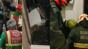 Se cayó un ascensor en Palermo y nueve jóvenes quedaron atrapados