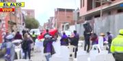 Choferes agreden a conductoras de la Línea Lila, nuevo servicio de transporte femenino en El Alto