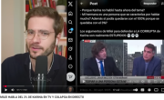 (VIDEO) Milei habla del 3% de las coimas de Karina y colapsa en directo