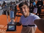 Román Burruchaga, hijo de campeón del mundo y promesa de top 100: Si no sos fuerte mentalmente, no te puede ir bien en el tenis